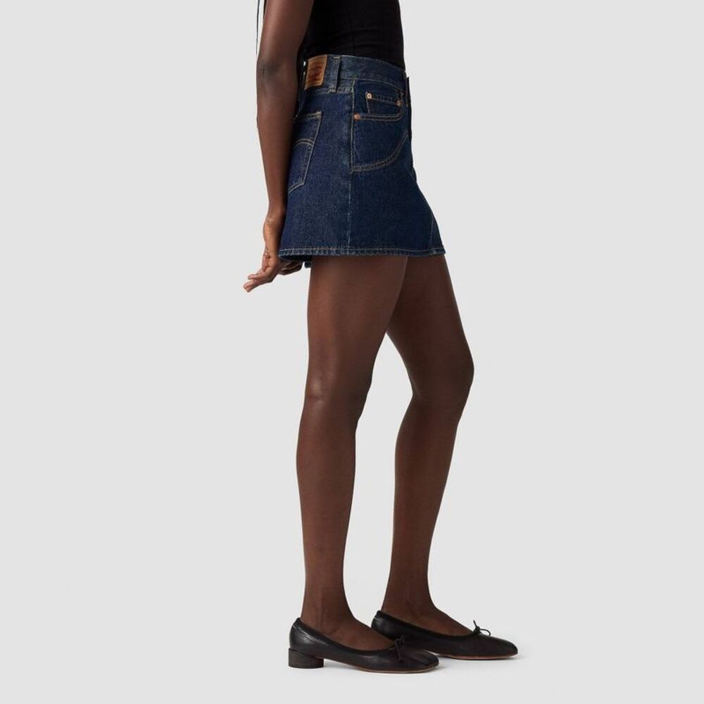 Levi's -  Women's Icon Western Yoke Mini Skirt - Shad Shaded View - Picture 2 of 3